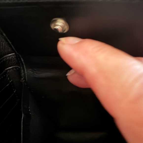 Yohji Yamamoto Black and Snakeskin Embossed Leather  Wallet - Picture 7 of 14